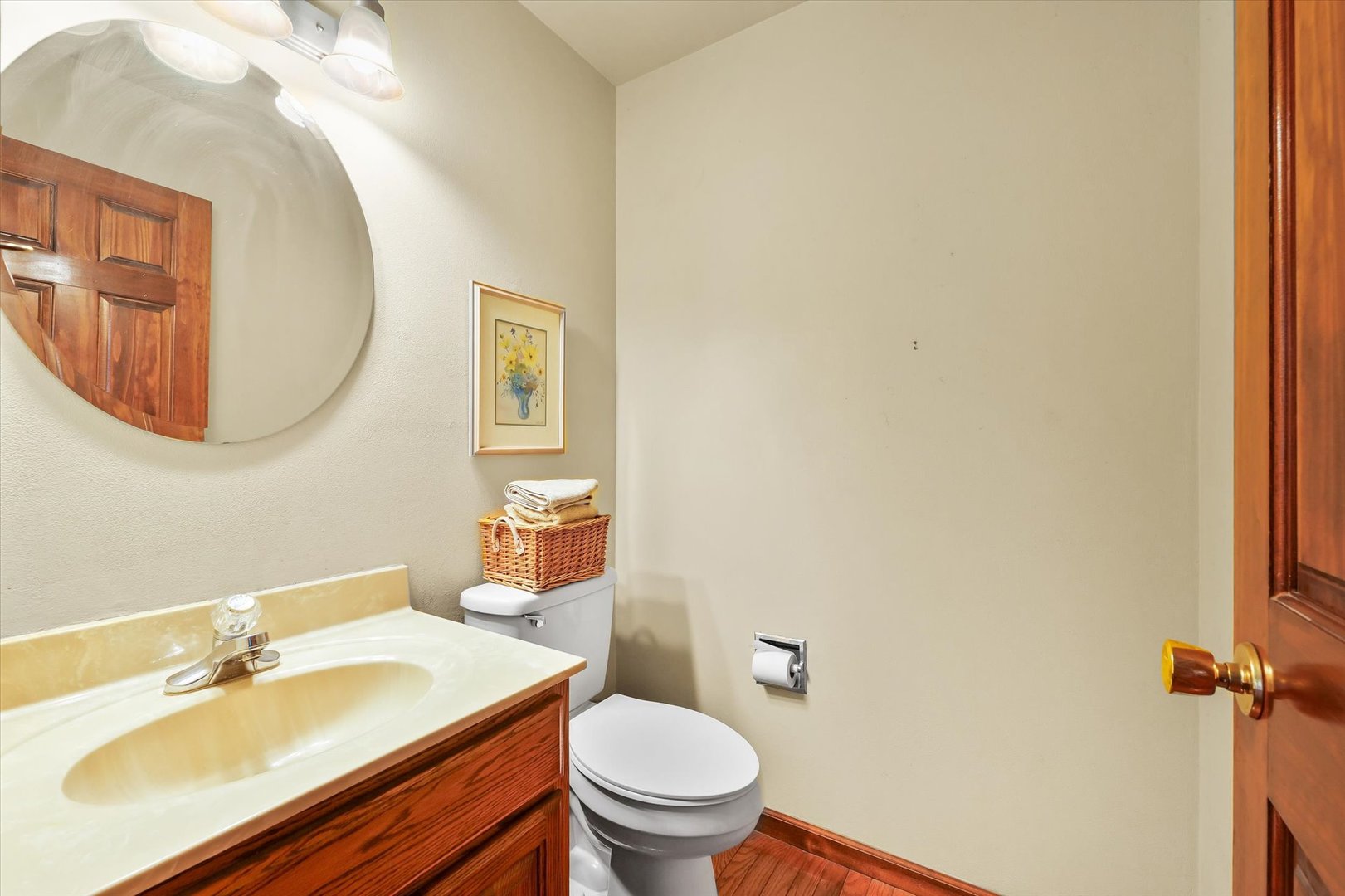 12 Turtle Creek Road Monticello, IL 61856 - Photo 28 of 63 a bathroom with a sink and a mirror