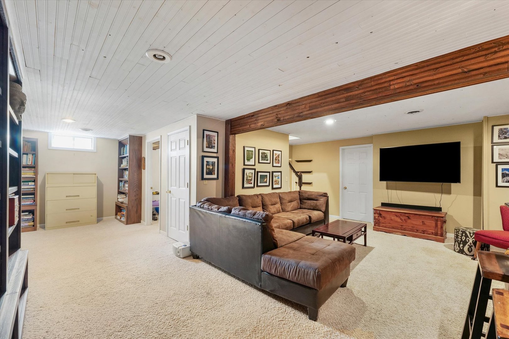 12 Turtle Creek Road Monticello, IL 61856 - Photo 45 of 63 a living room with furniture and a flat screen tv