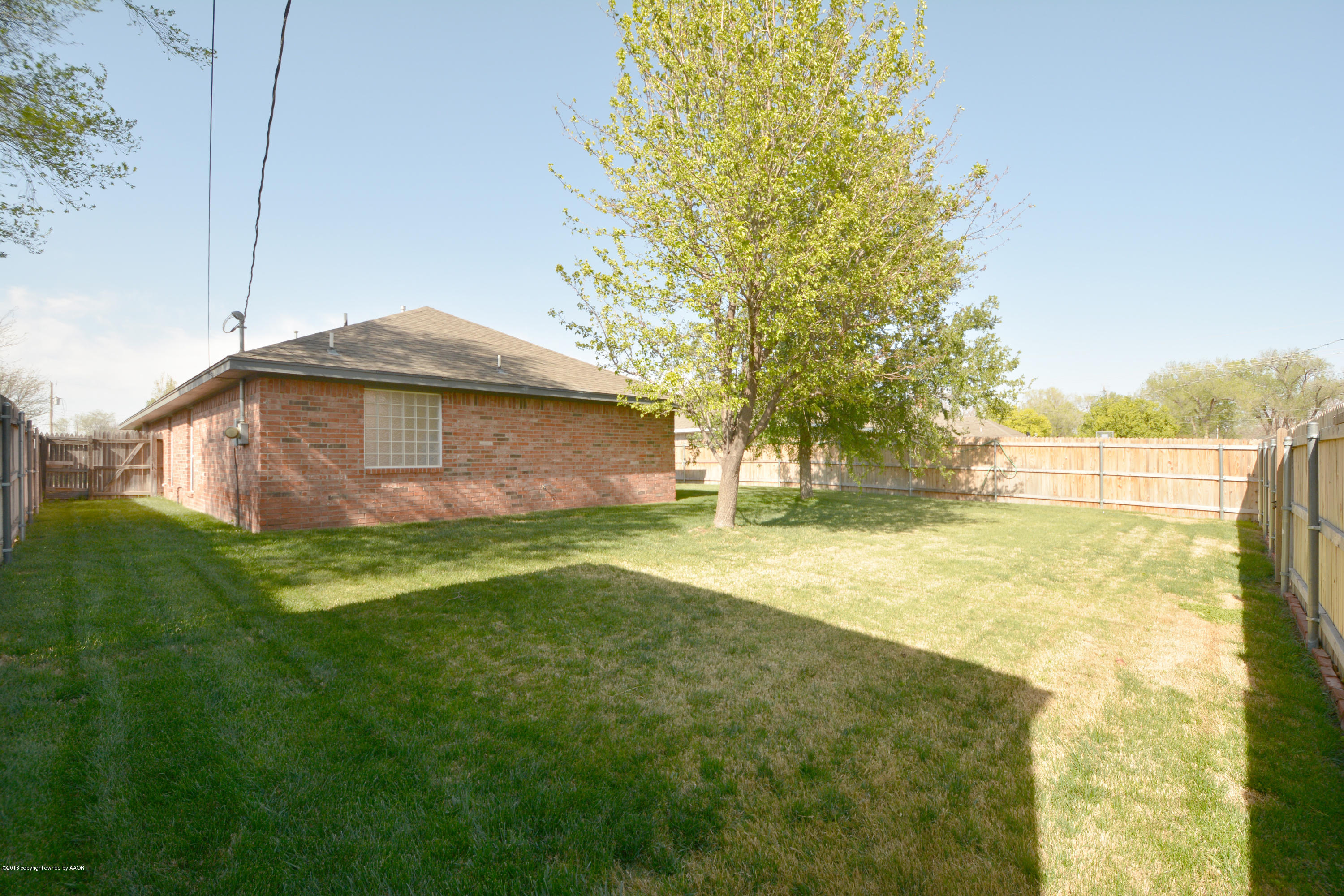 5405 Leo Lane Amarillo, TX 79110 - Photo 21 of 25 24 Backyard