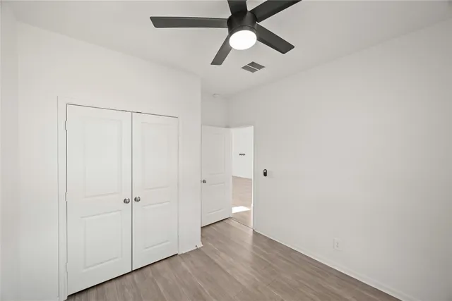 wooden floor in an empty room