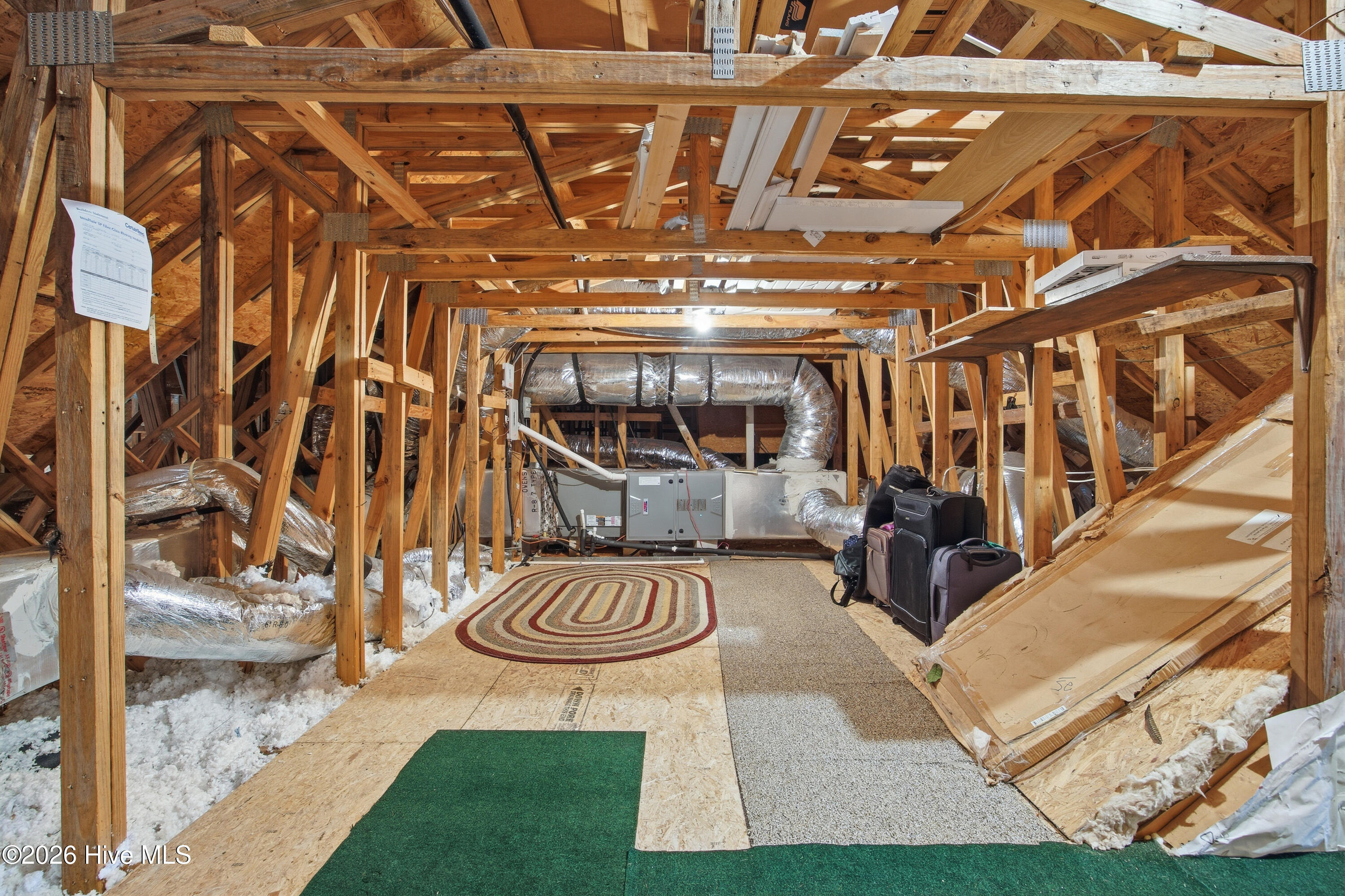 9283 Oldfield Road Calabash, NC 28467 - Photo 33 of 51 Attic Space