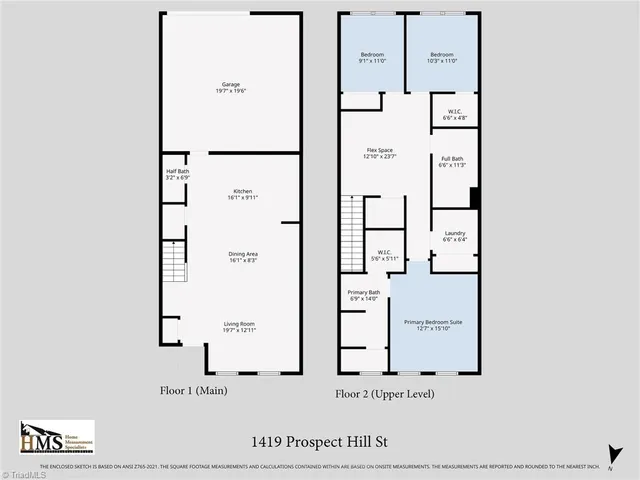 $304,500 | 1419 Prospect Hl Street, Kernersville, NC 27284