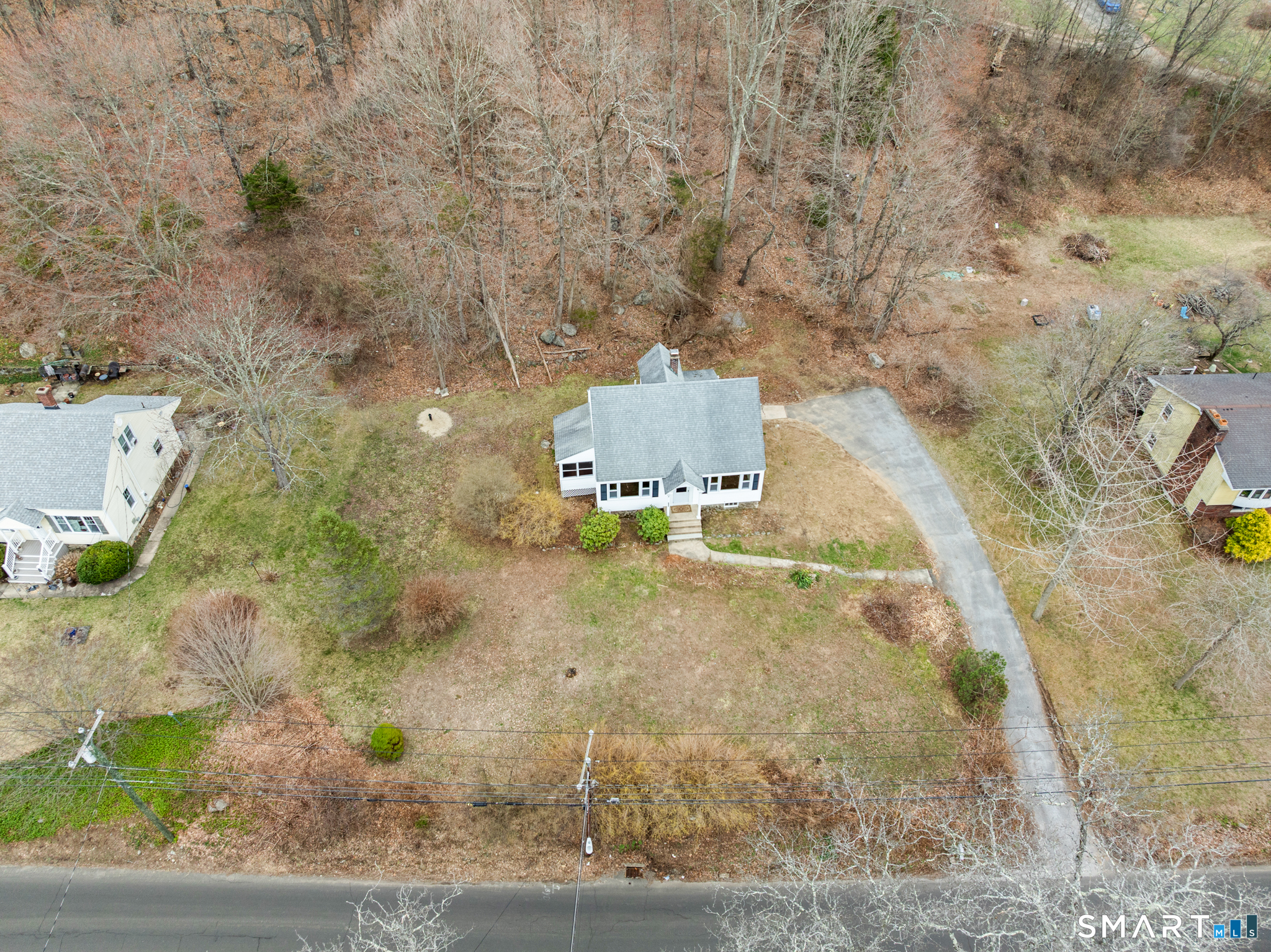 217 East Waterbury Road Naugatuck, CT 06770 - Photo 37 of 38 an aerial view of residential house with outdoor space