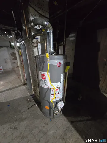 a view of storage and utility room