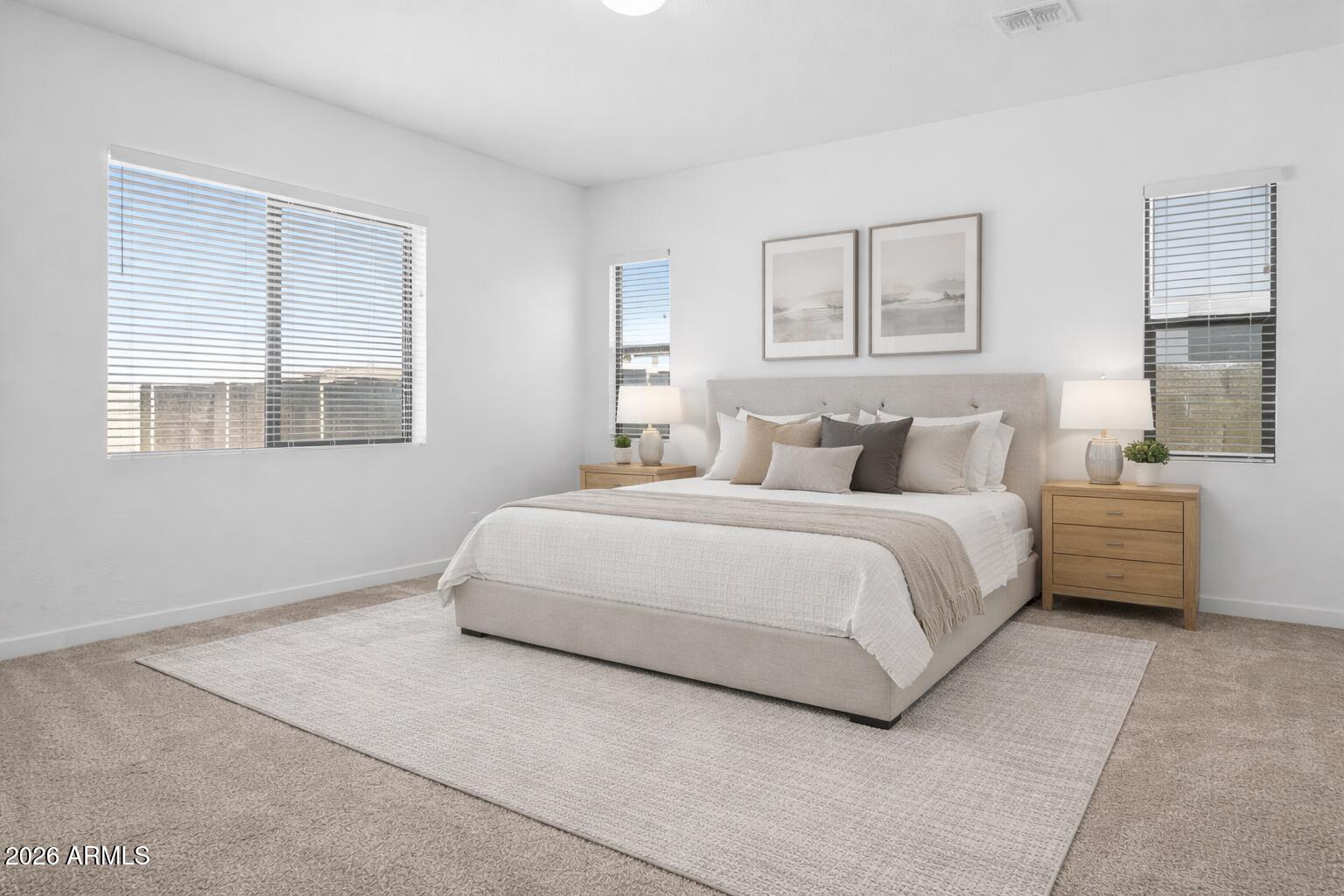 810 East Hopi Trail Phoenix, AZ 85042 - Photo 12 of 48 a bedroom with a bed and a night stand