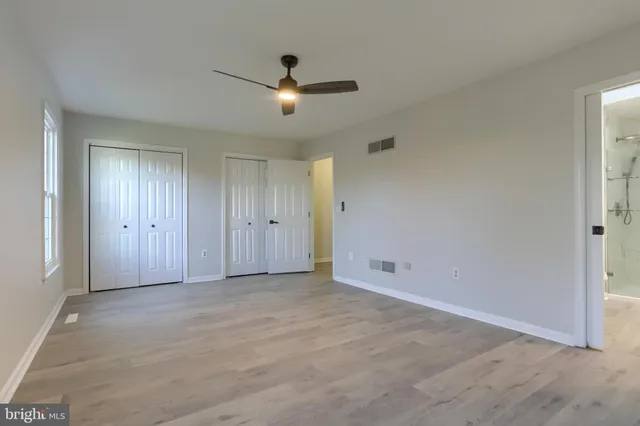wooden floor in an empty room