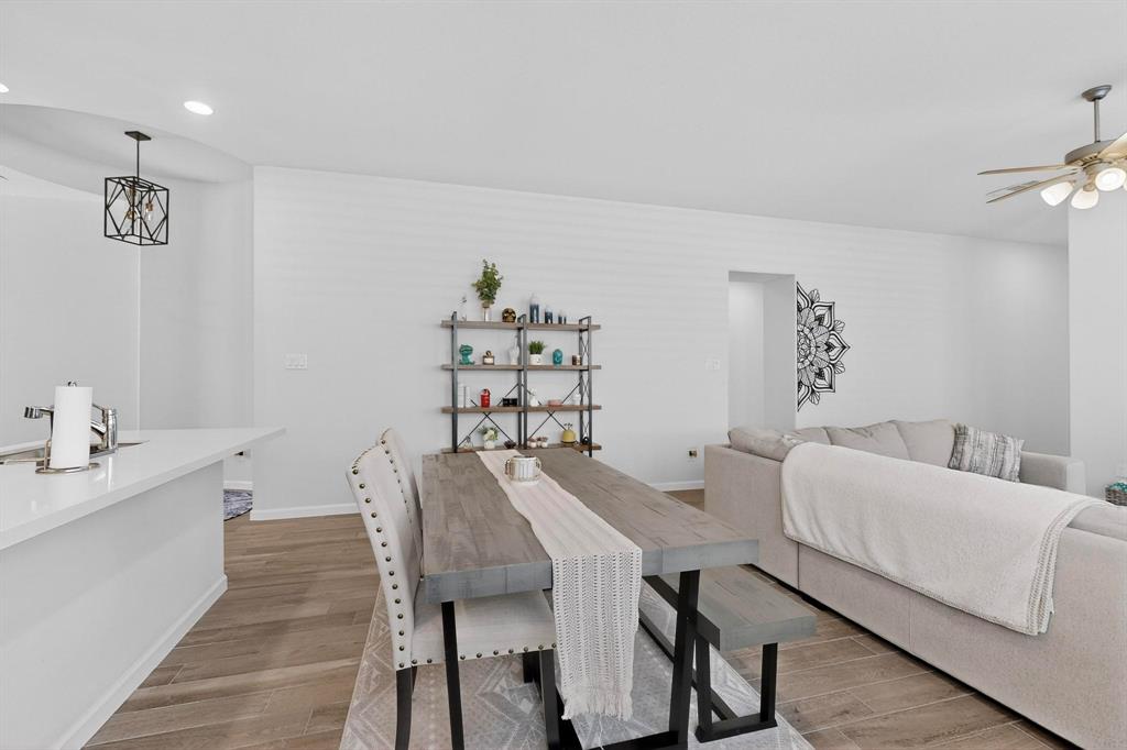2319 Kirkstall Way Forney, TX 75126 - Photo 10 of 29 a view of a dining room with furniture