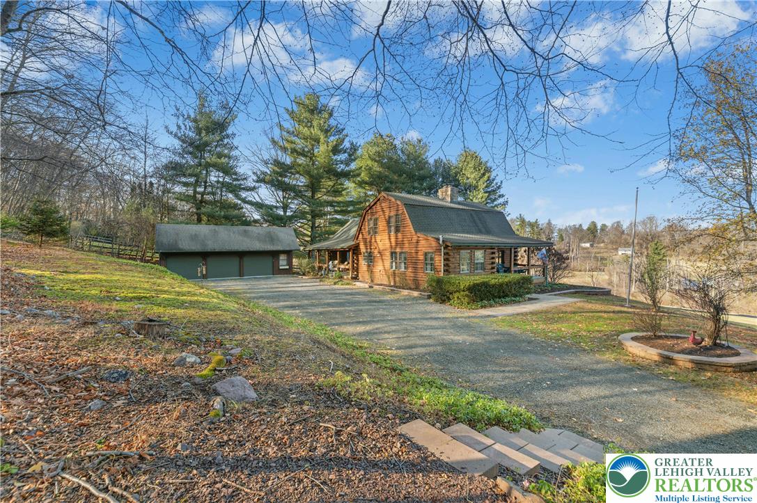 3980 Lehnenberg Road Riegelsville, PA 18077 - Photo 39 of 41 a view of a house with a yard