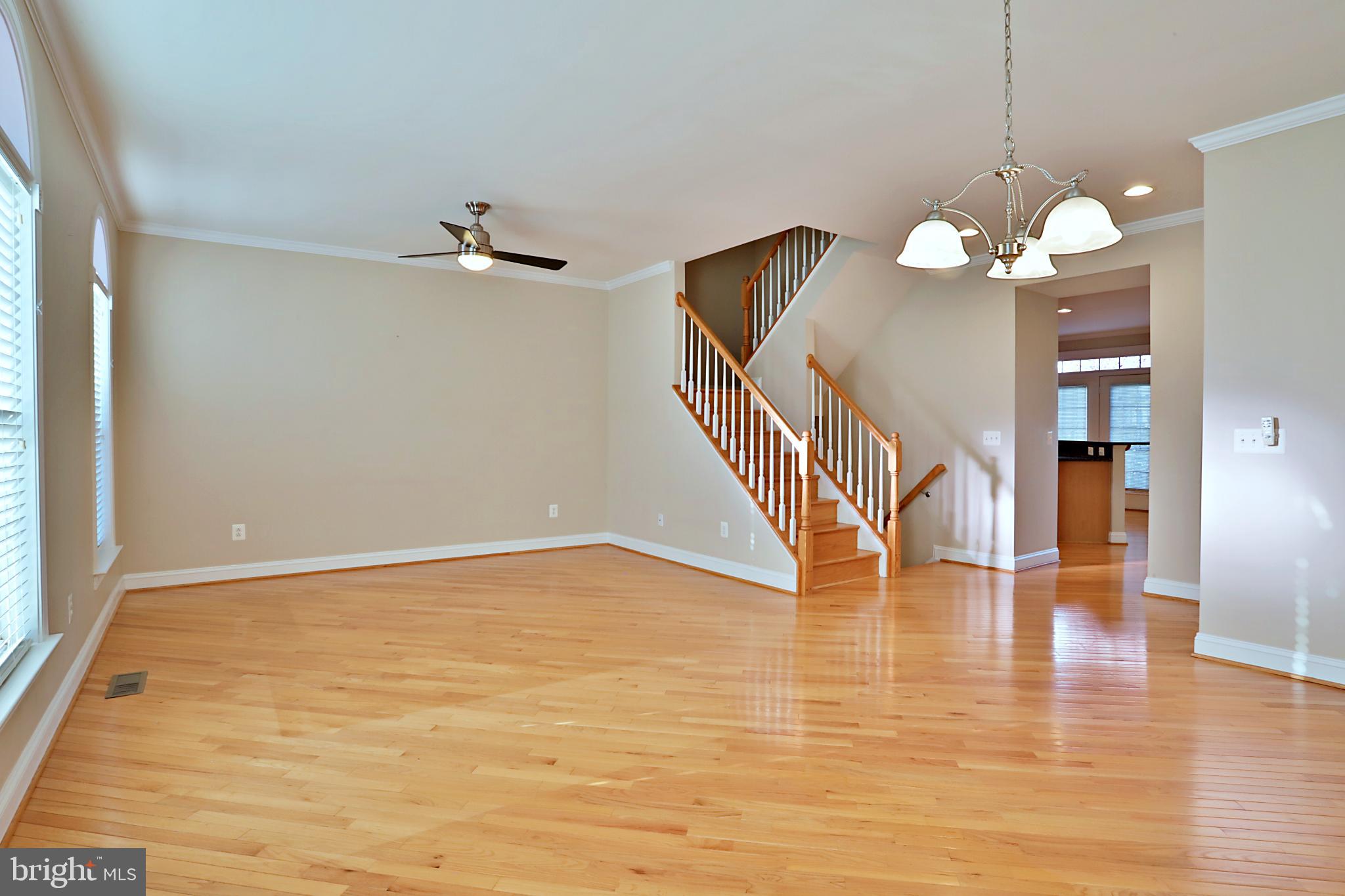 135 Fortnightly Boulevard Herndon, VA 20170 - Photo 11 of 29 a view of empty room with wooden floor