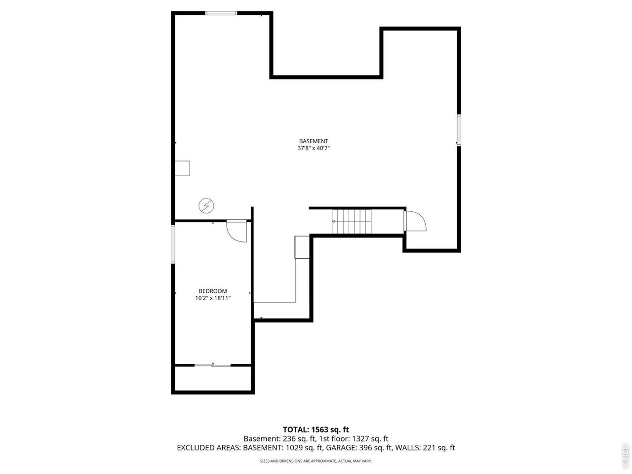 7545 McClellan Road Wellington, CO 80549 - Photo 41 of 42 Basement floorplan