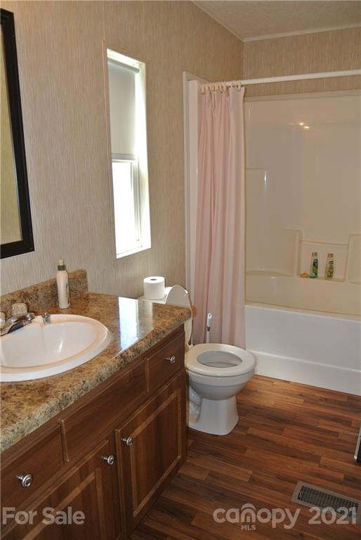 475 West V Thompson Road Rutherfordton, NC 28139 - Photo 20 of 46 a bathroom with a sink a toilet and shower