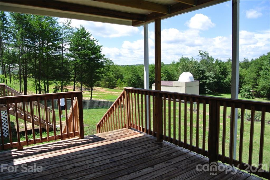 475 West V Thompson Road Rutherfordton, NC 28139 - Photo 25 of 46 a view of a balcony with wooden floor