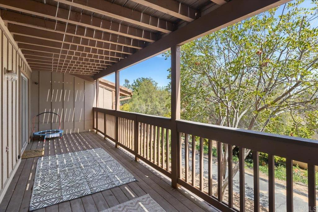 365 Windyridge Glen Escondido, CA 92026 - Photo 21 of 24 a view of balcony with wooden floor