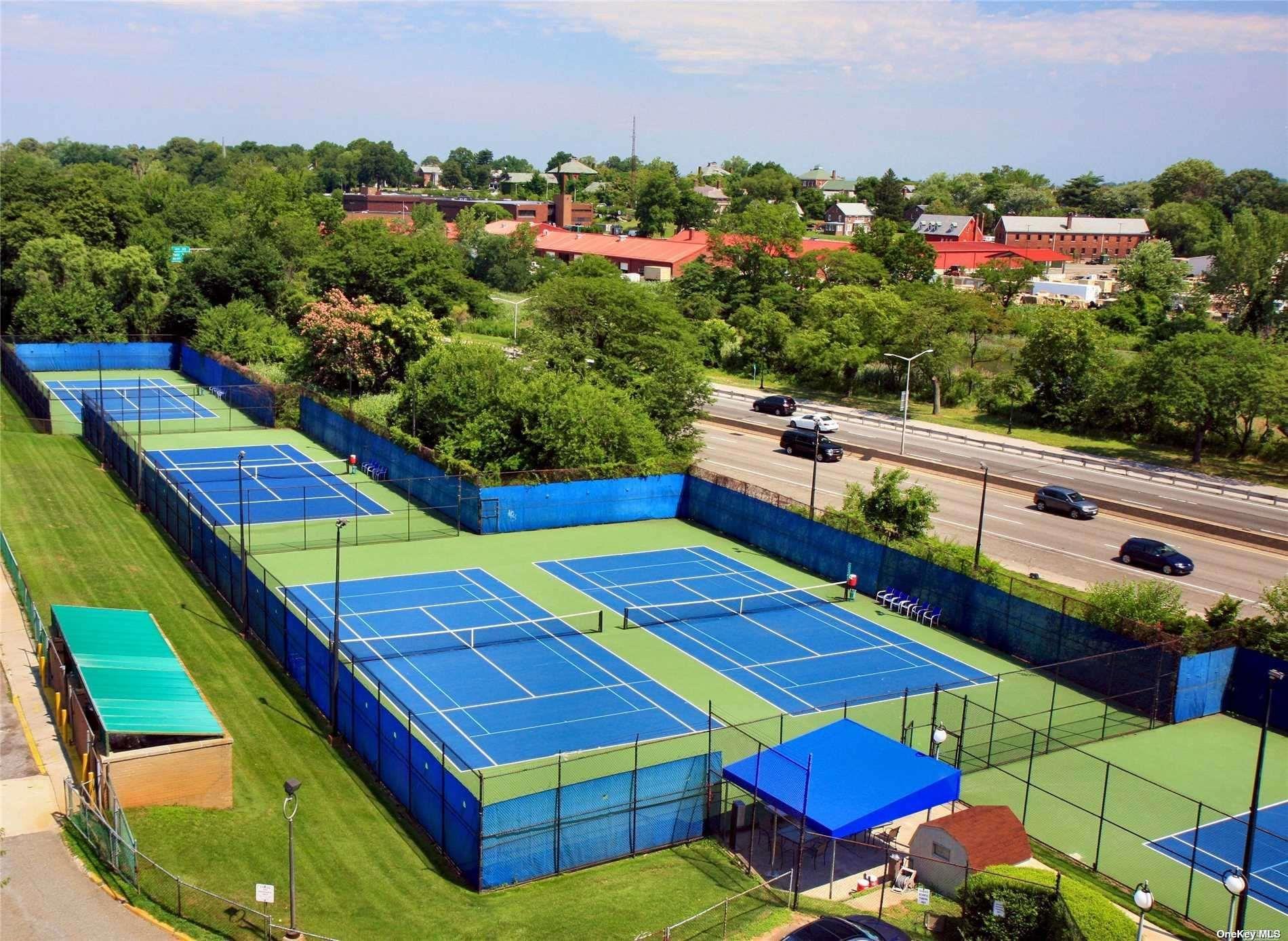 17-85 215th Street, Unit 12S Queens, NY 11360 - Photo 36 of 37 View of tennis court