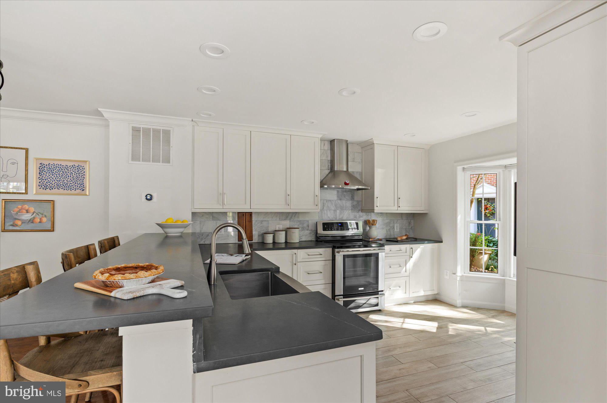4098 Cherry Hill Road Arlington, VA 22207 - Photo 9 of 44 Gorgeous Soapstone Metropolis Quartz Counters