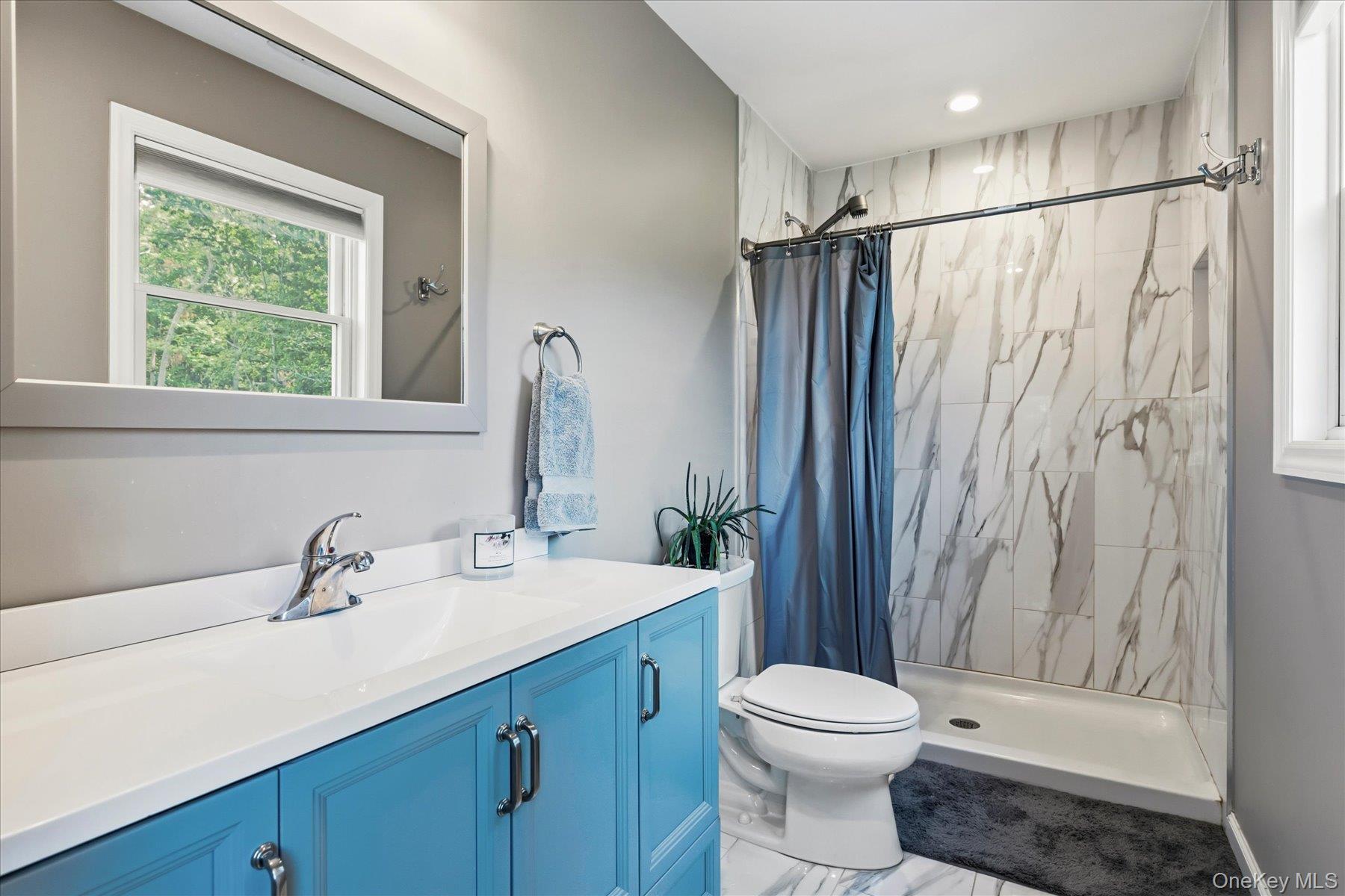 169 Overhill Road Wading River, NY 11792 - Photo 18 of 29 Full Bath With Walk in Shower