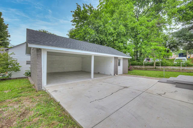 a view of outdoor space and yard