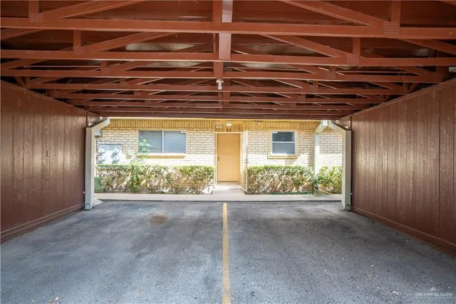 a view of an entrance of house