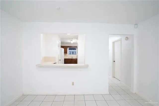 a view of a utility room with closet