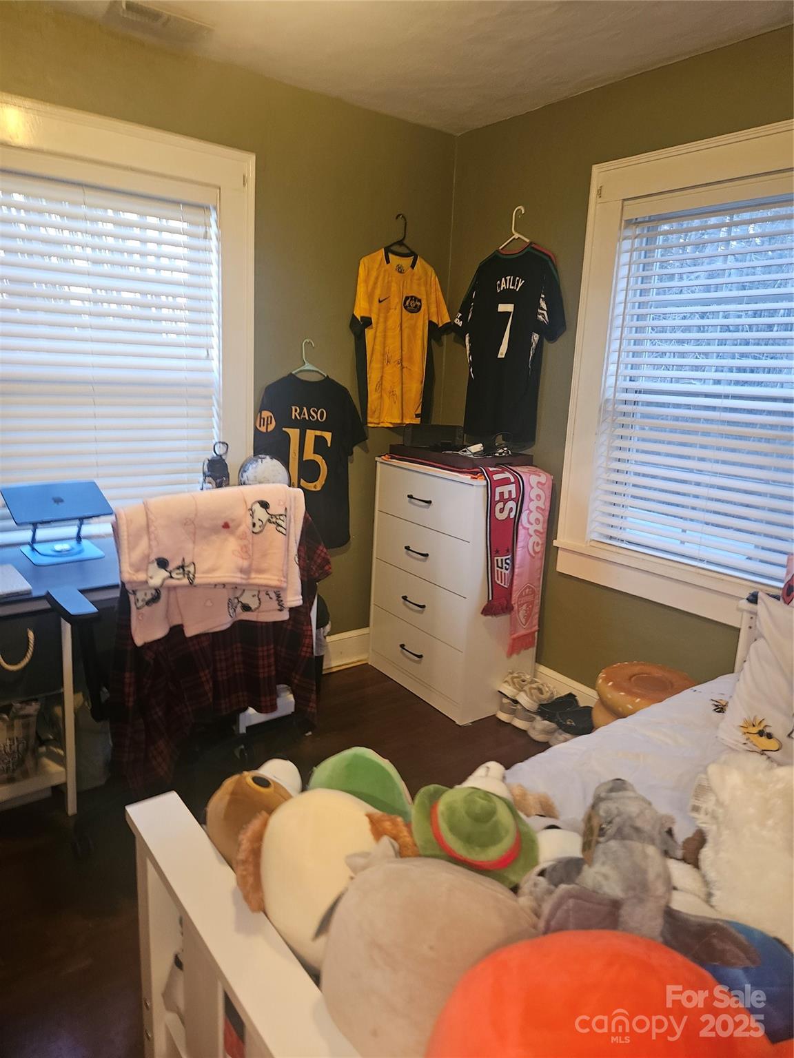 313 Mountain Creek Road Albemarle, NC 28001 - Photo 22 of 25 a bed room with a bed and a television