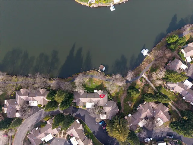a view of city and a lake