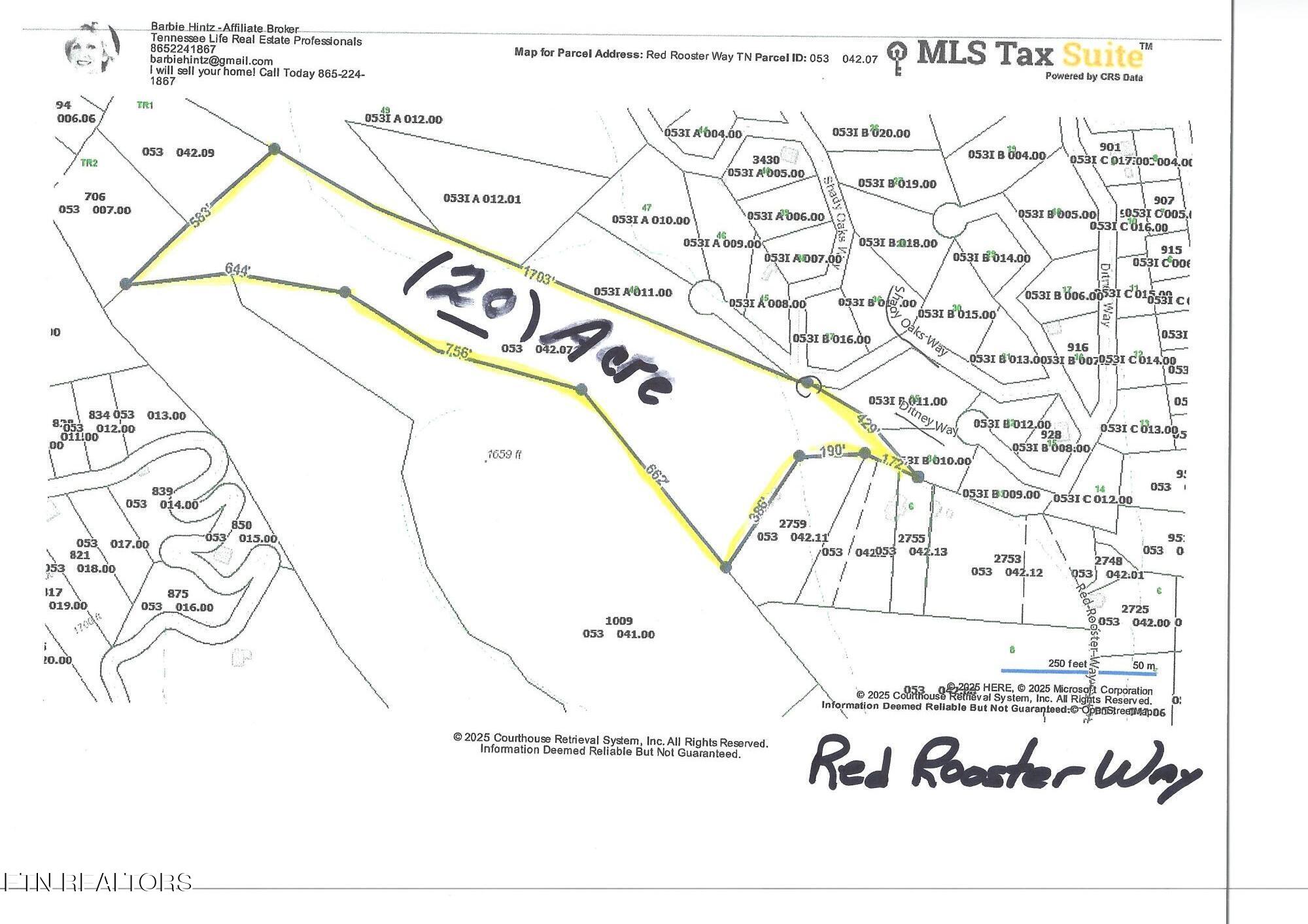 0 Red Rooster Way Sevierville, TN 37876 - Photo 6 of 10 RED ROOSTER WAY MAP