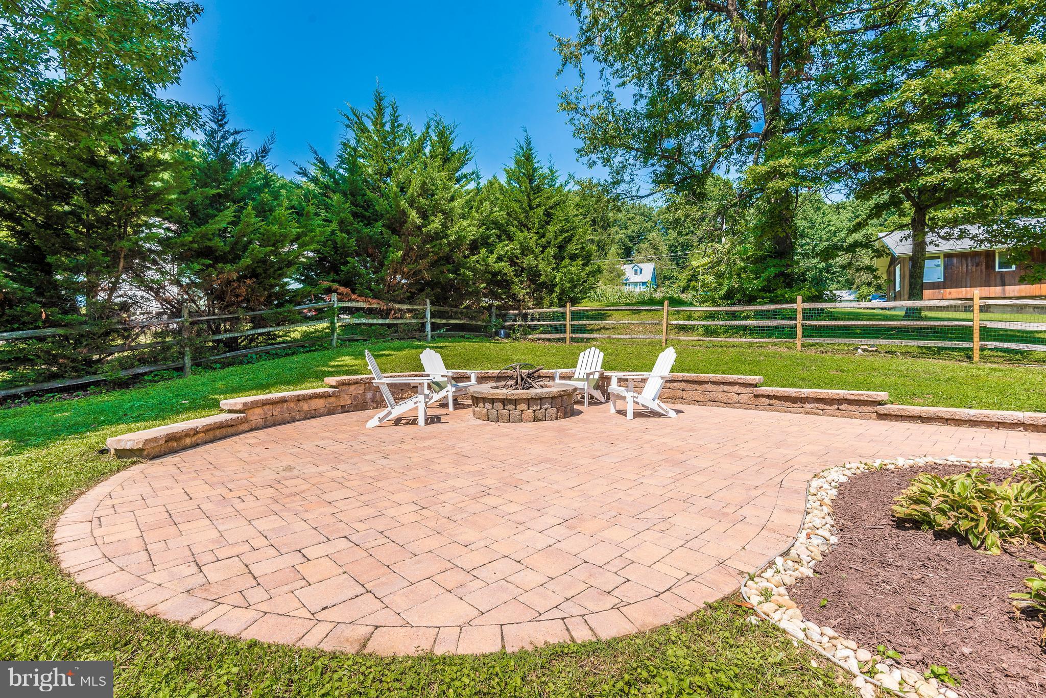 6439 Fulmer Road Frederick, MD 21703 - Photo 26 of 30 Beautiful Patio off Deck with Fire Pit