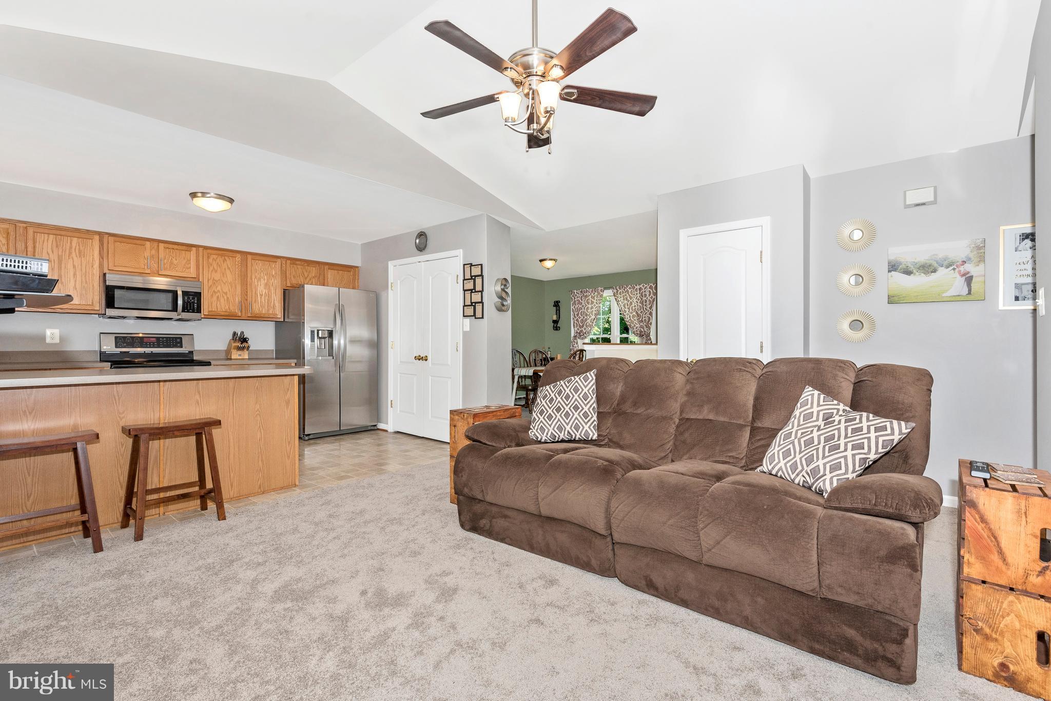 6439 Fulmer Road Frederick, MD 21703 - Photo 6 of 30 Living Room opens to Kitchen & Dining Room