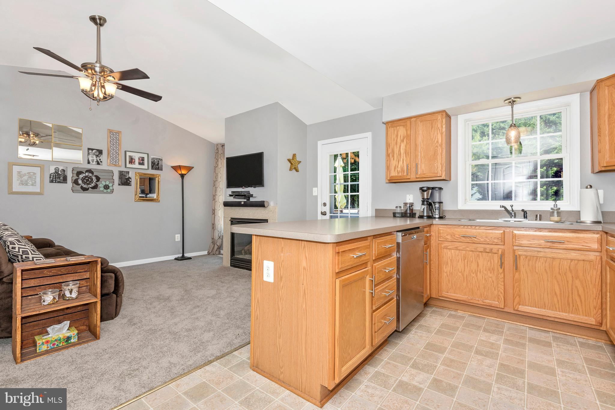 6439 Fulmer Road Frederick, MD 21703 - Photo 9 of 30 Living Room view from Kitchen