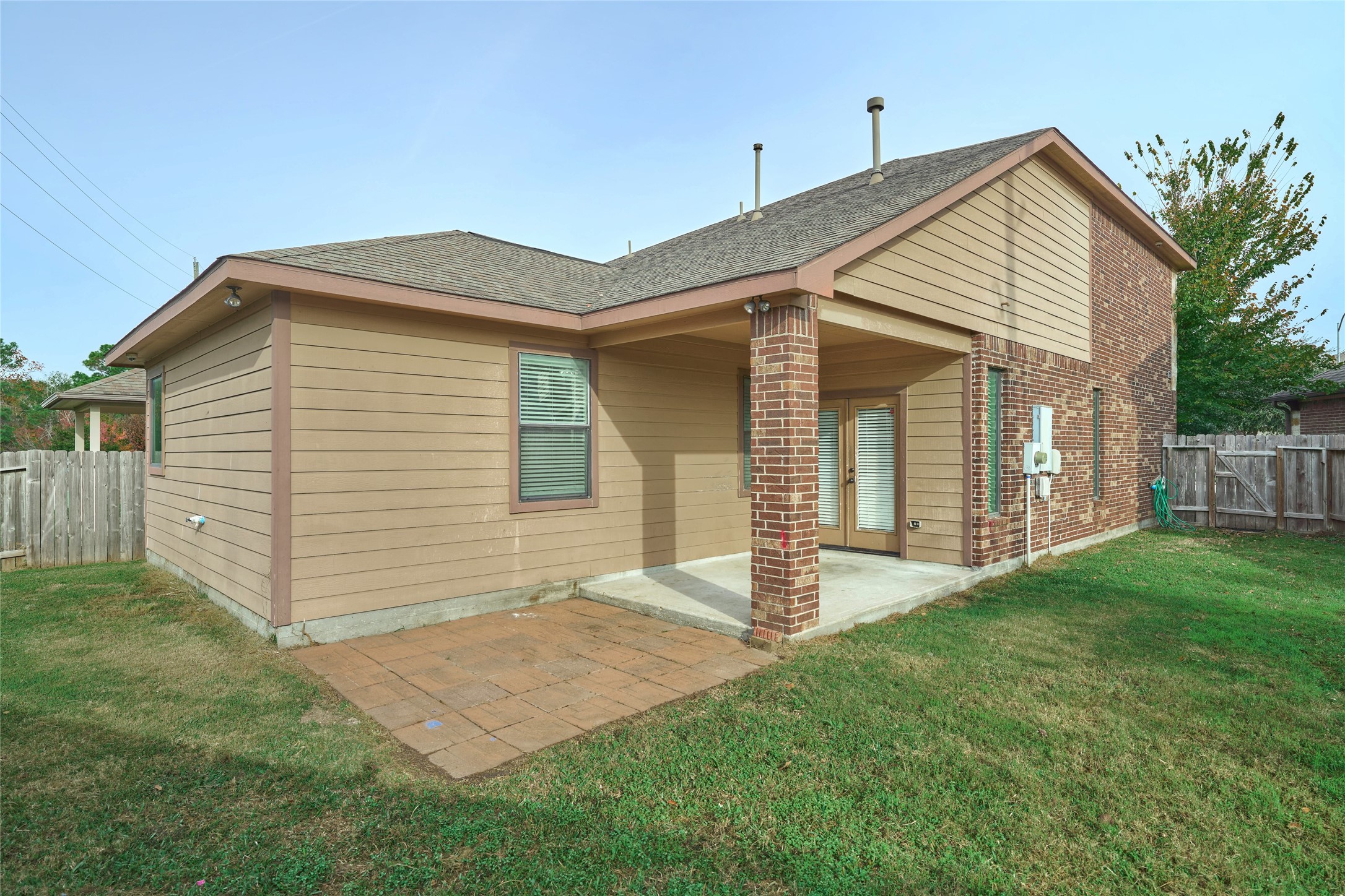 630 Aulia Lane Spring, TX 77386 - Photo 43 of 48 Covered Patio and Extended Patio Area