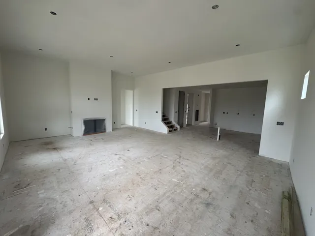 a view of empty room