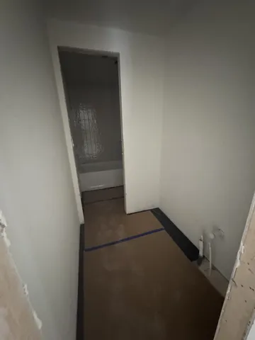 a view of empty room