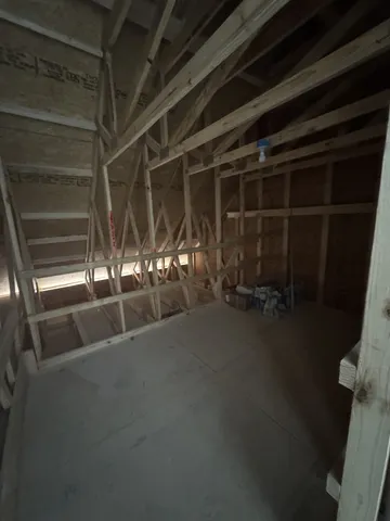 a view of storage and utility room