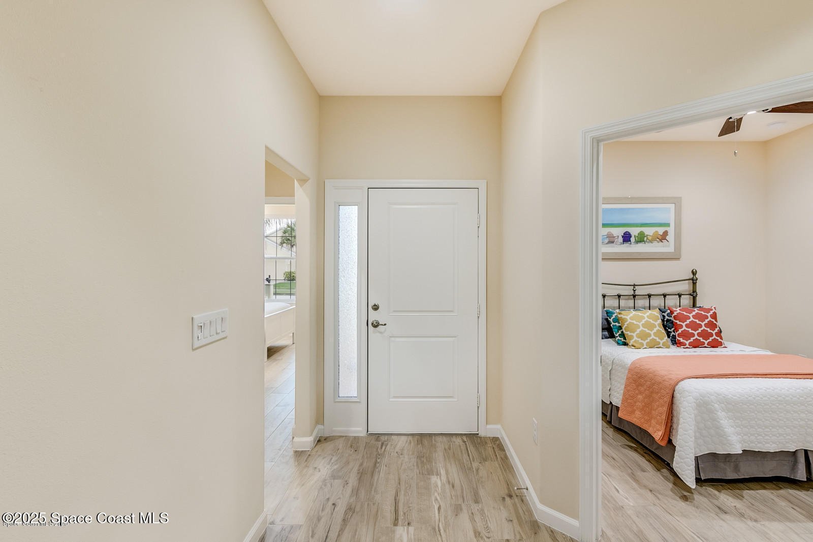 3180 Constellation Drive Melbourne, FL 32940 - Photo 2 of 18 a bedroom with a bed and a closet