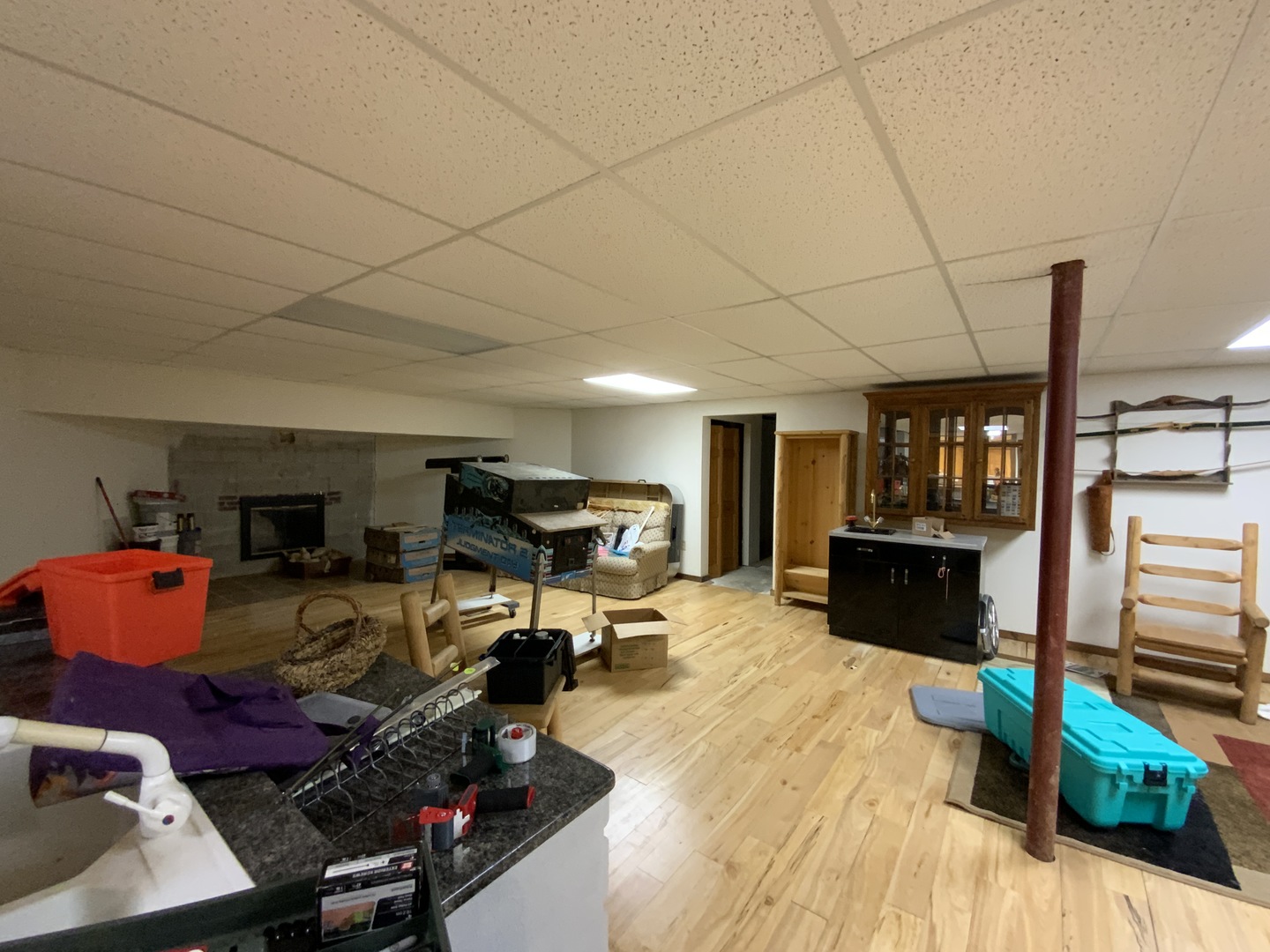 1988 North 3189th Road Ottawa, IL 61350 - Photo 24 of 33 a room with furniture gym equipment and appliances