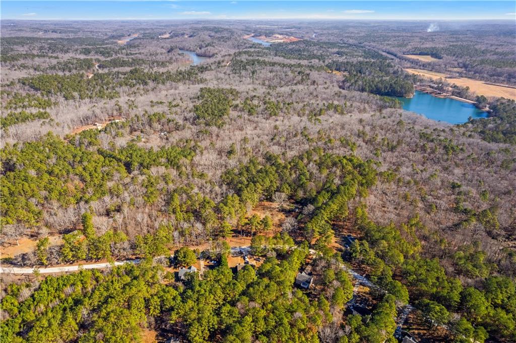 7790 Basket Creek Road Douglasville, GA 30135 - Photo 6 of 9 an aerial view of residential houses with outdoor space and trees