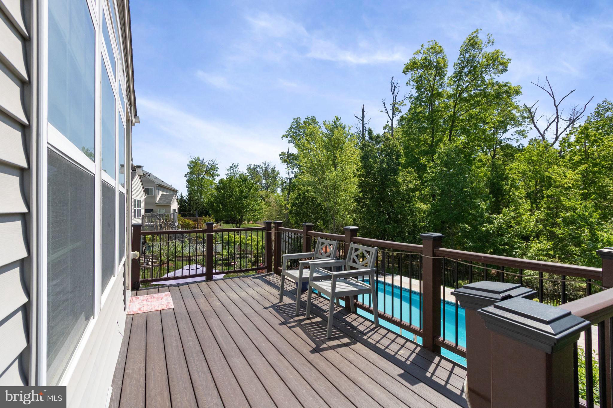 18 Dewitt Road Stafford, VA 22554 - Photo 64 of 73 a view of balcony with furniture
