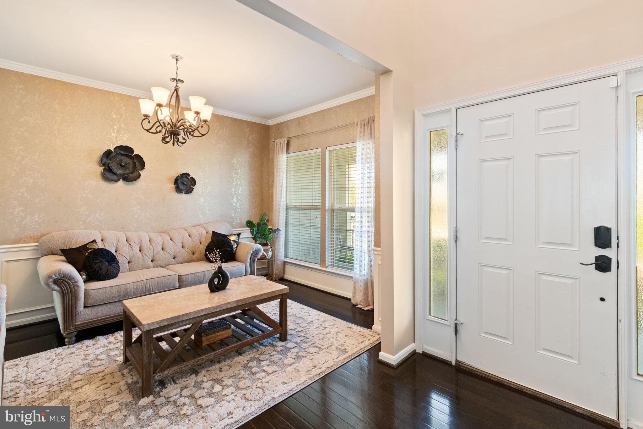18 Dewitt Road Stafford, VA 22554 - Photo 9 of 73 a living room with furniture and wooden floor