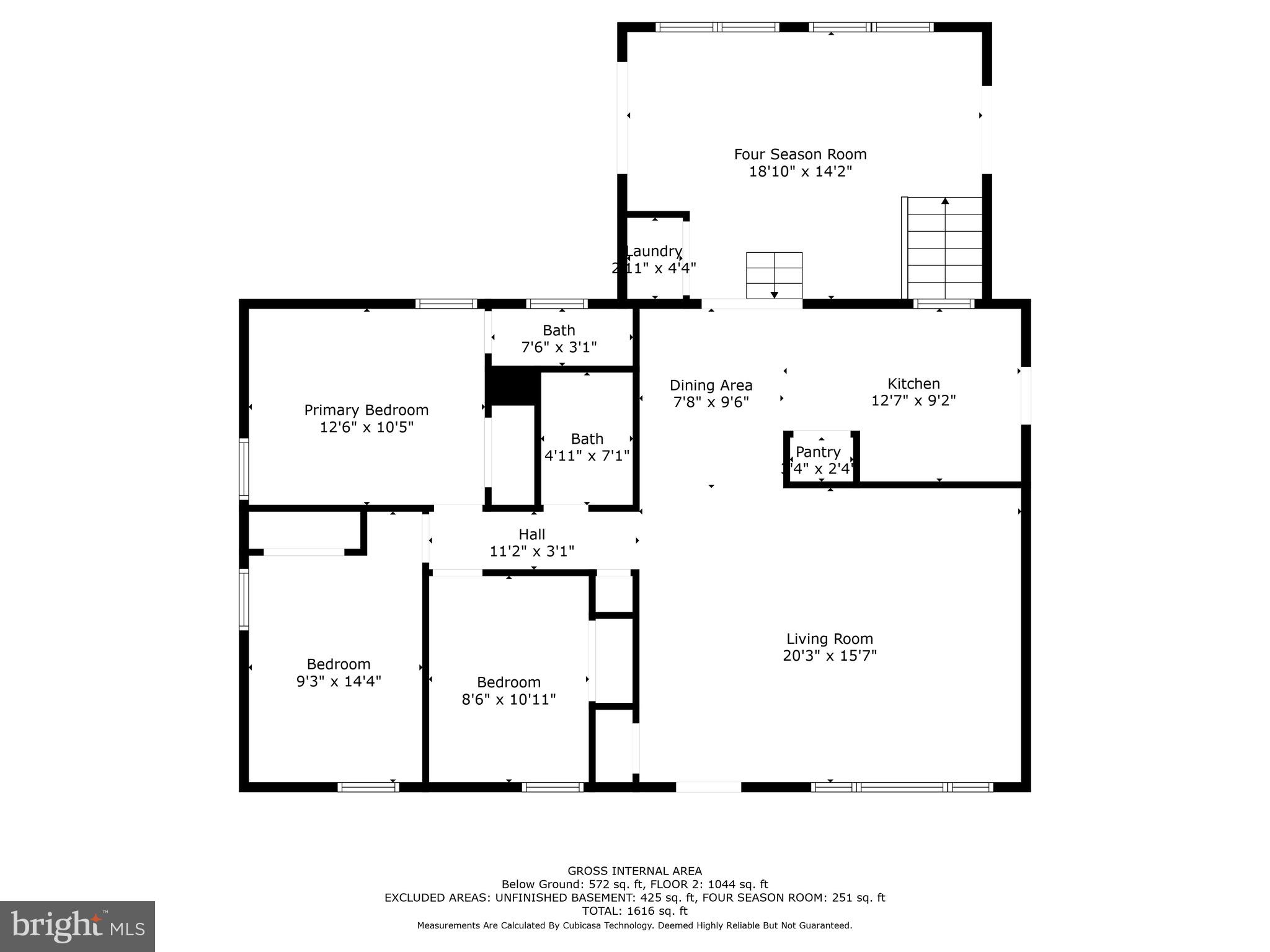 1116 Young Place Frederick, MD 21702 - Photo 28 of 31 Main Level Floor Plan