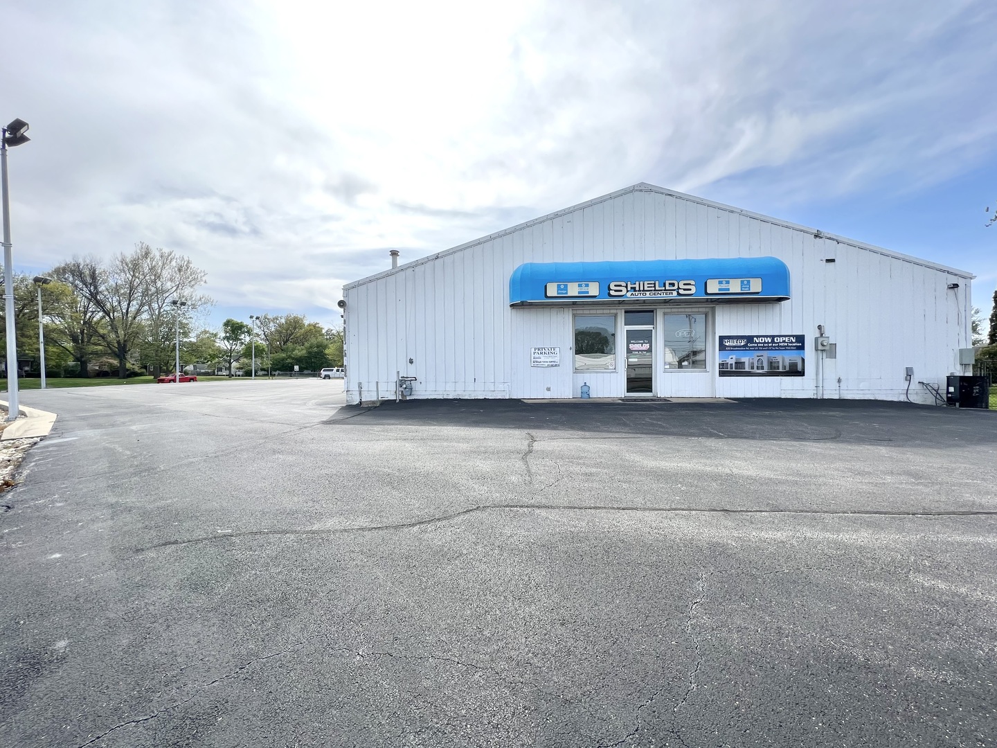 222 South Meyers Street Rantoul, IL 61866 - Photo 2 of 6 a view of a car garage