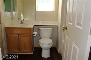 207 Priority Point Street Henderson, NV 89012 - Photo 27 of 38 Bathroom with vanity and toilet