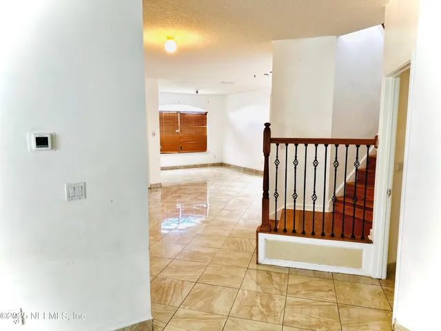 a view of front door