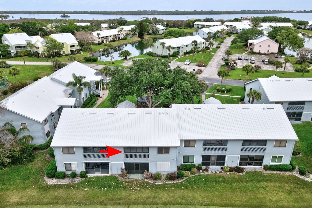 9637 Riverside Drive, Unit 3 Sebastian, FL 32958 - Photo 26 of 36 a aerial view of a house