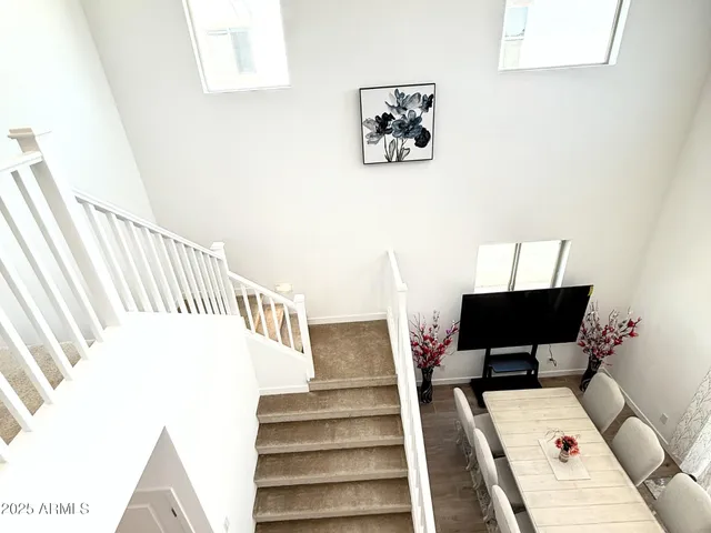 a view of livingroom with furniture and wooden floor