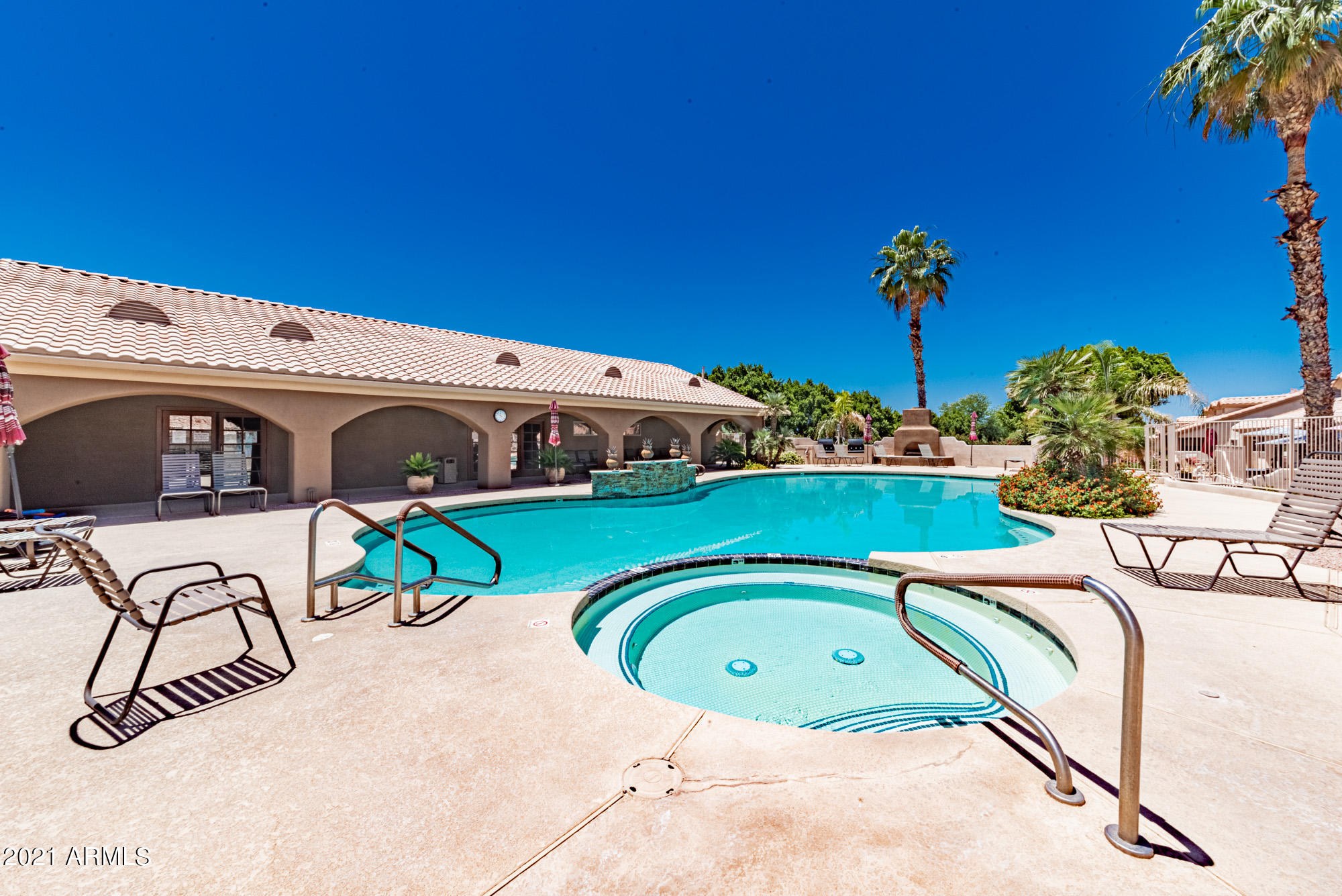5830 East McKellips Road, Unit 56 Mesa, AZ 85215 - Photo 47 of 47 a view of swimming pool with a patio