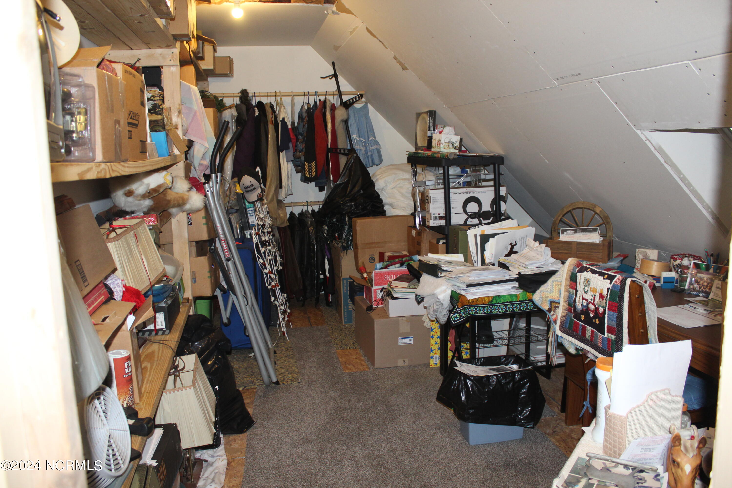 4507 Rivershore Drive New Bern, NC 28560 - Photo 57 of 71 partial finished attic off bedroom 2