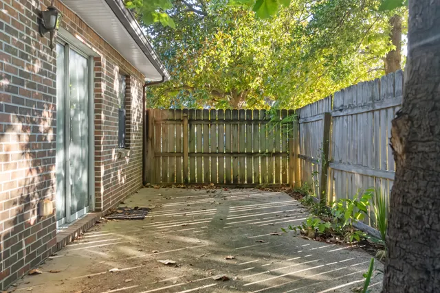 a view of a house with a outdoor space