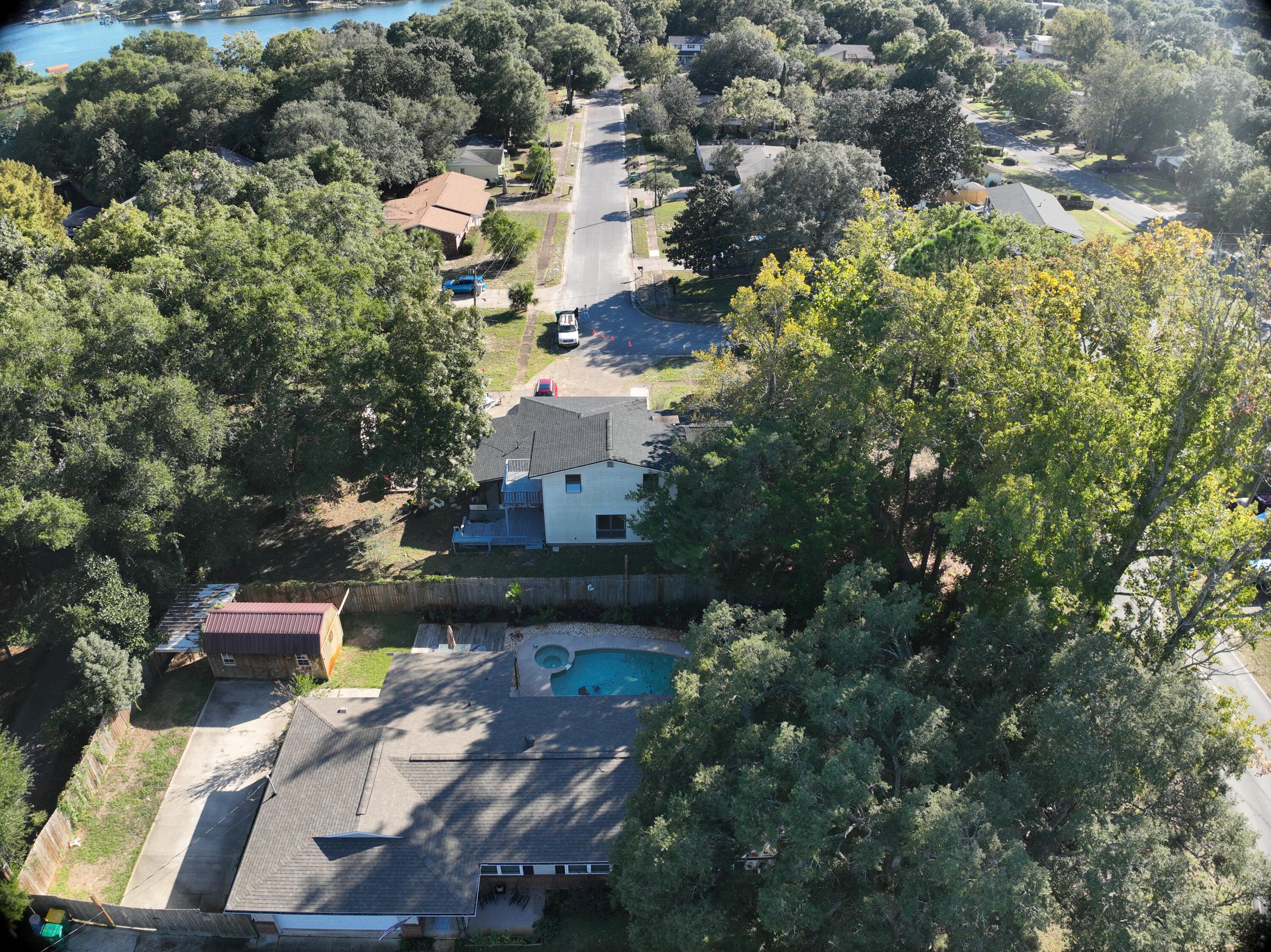 512 Lang Road Fort Walton Beach, FL 32547 - Photo 43 of 51 a view of a house with a yard