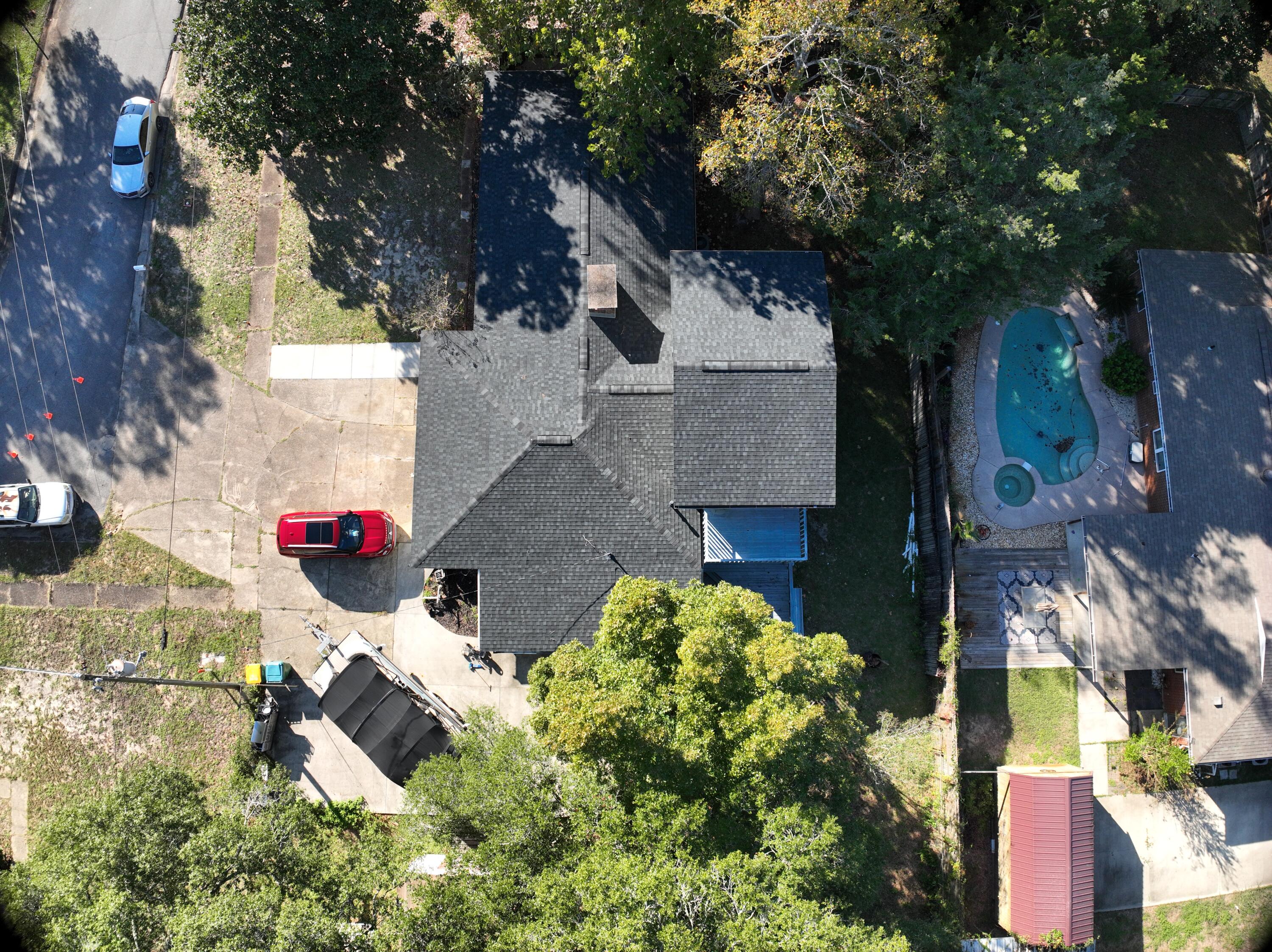 512 Lang Road Fort Walton Beach, FL 32547 - Photo 49 of 51 an aerial view of a house