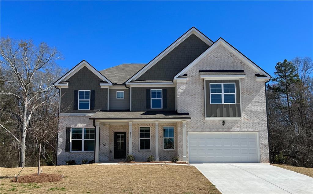 107 Paxton Lane Jefferson, GA 30549 - Photo 1 of 1 a front view of a house with a yard